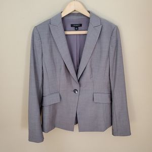 .Ann Taylor Gray Blazer sz 8